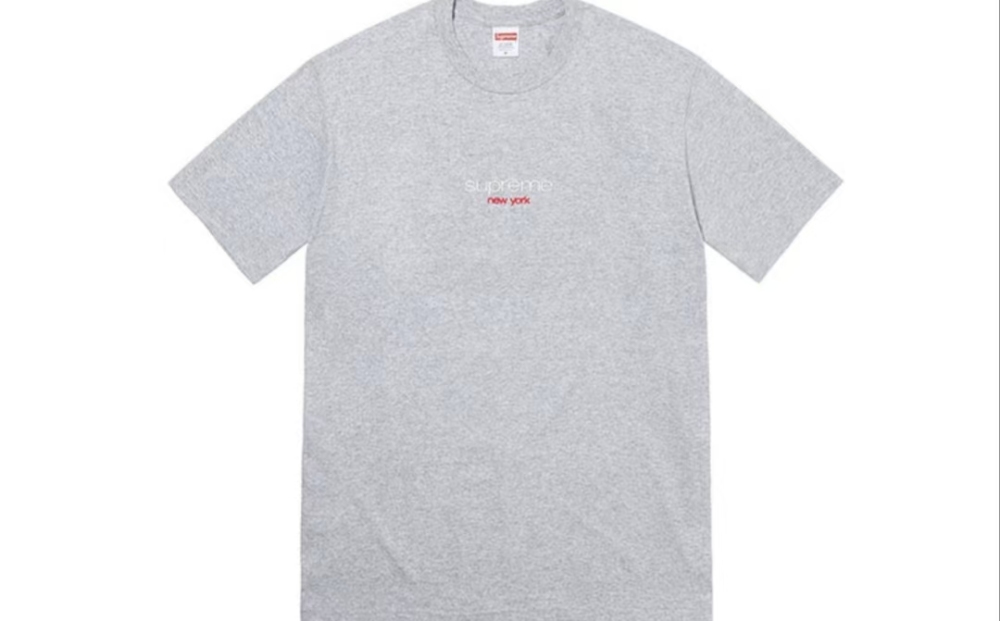 Supreme SS22 Classic Logo Short Sleeve Tee - Unisex Crewneck