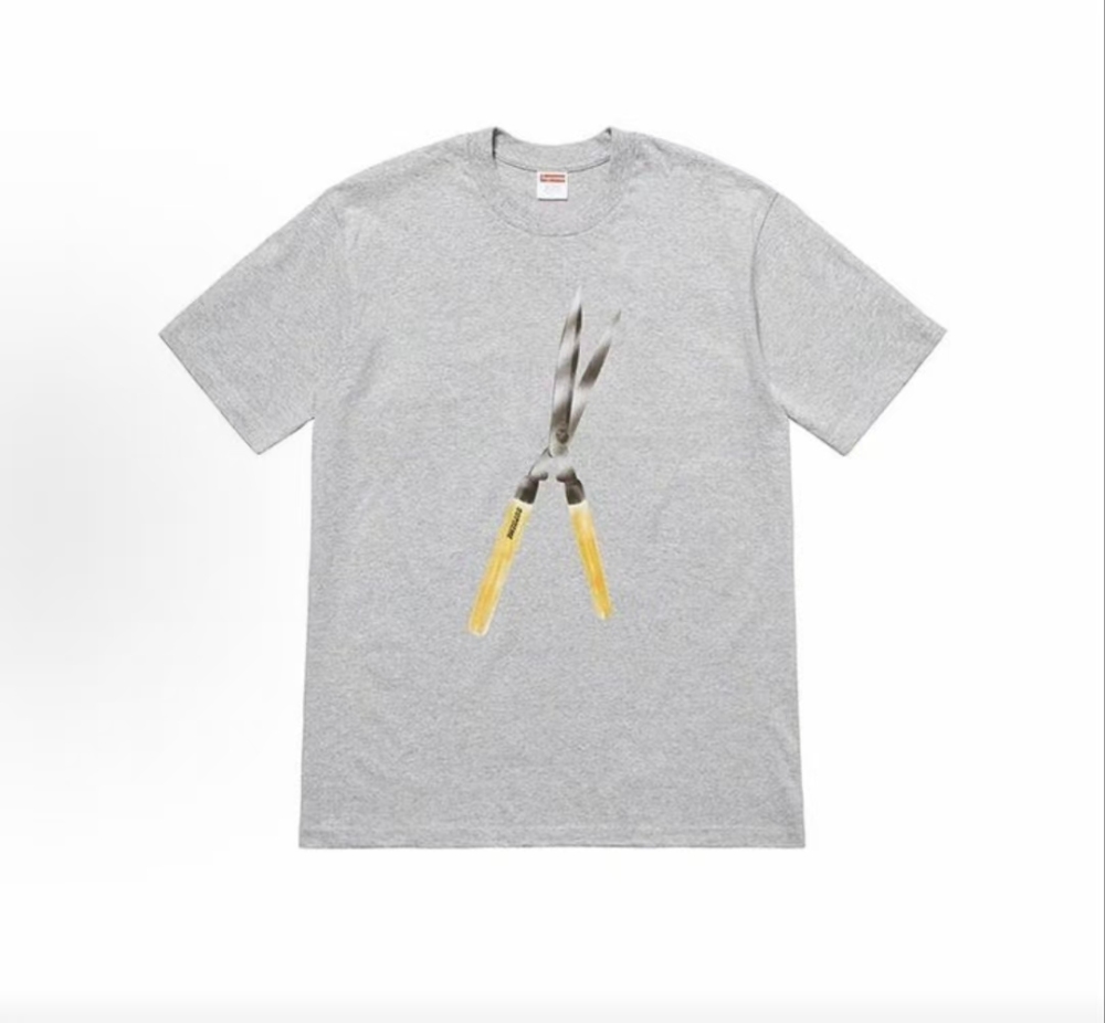 Supreme SS19 Shears Graphic Short Sleeve Tee - Unisex Crewneck Top