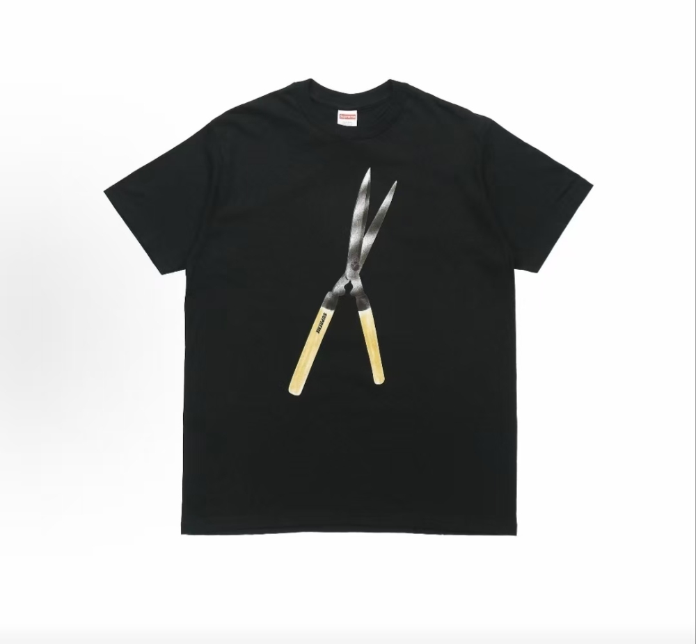 Supreme SS19 Shears Graphic Short Sleeve Tee - Unisex Crewneck Top