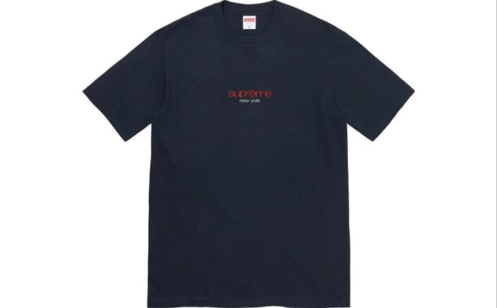 Supreme SS22 Classic Logo Short Sleeve Tee - Unisex Crewneck