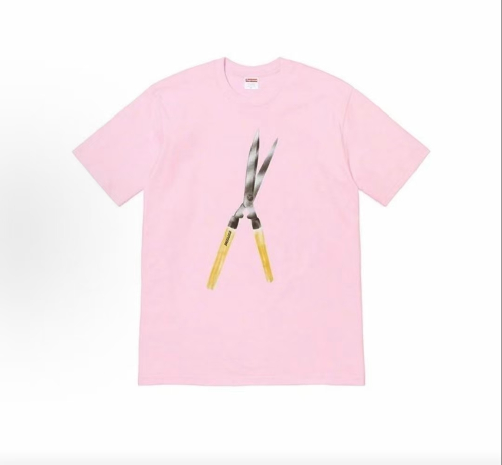 Supreme SS19 Shears Graphic Short Sleeve Tee - Unisex Crewneck Top