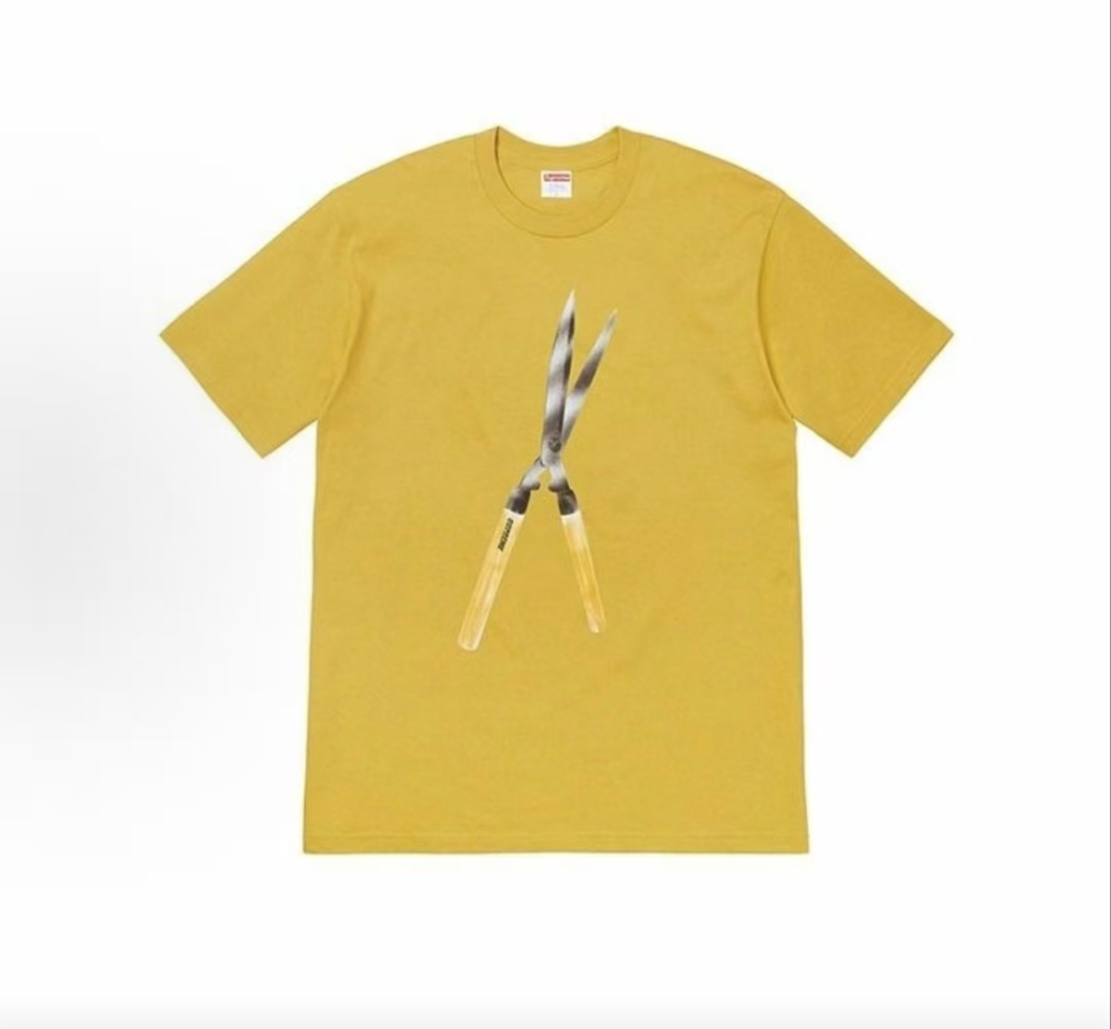 Supreme SS19 Shears Graphic Short Sleeve Tee - Unisex Crewneck Top