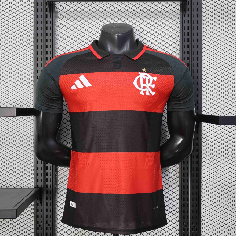 26/27 CR Flamengo Home Soccer Jersey Player Version