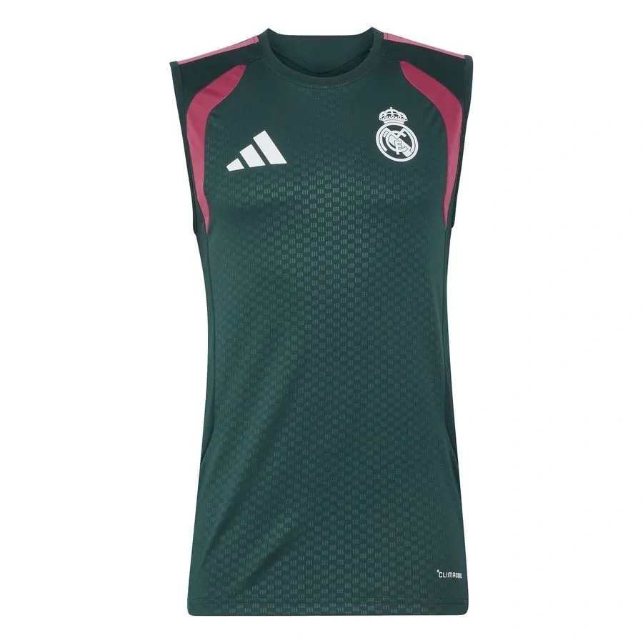 Real Madrid T-Shirt Tiro 26 Sleeveless - Aurora Ivy/Wild Pink