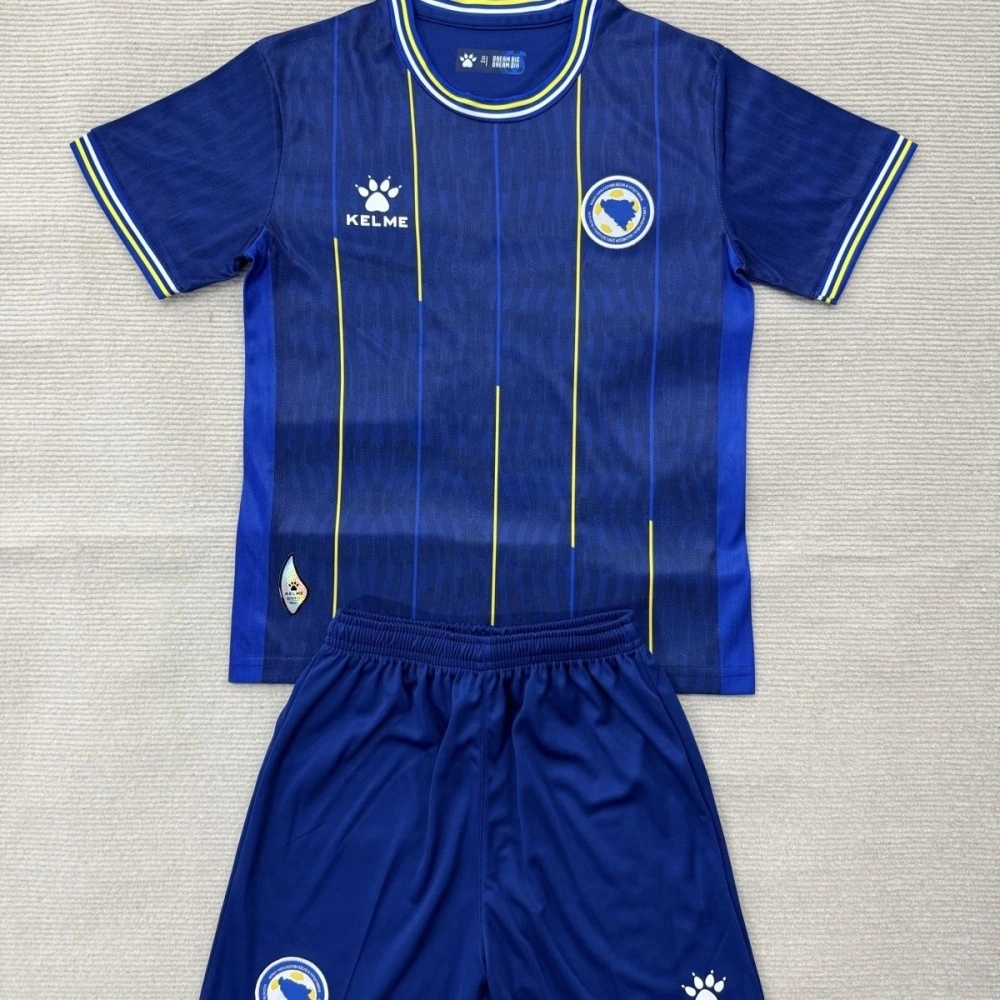 2026/27 Bosnia and Herzegovina World Cup Home Football Kids Kit