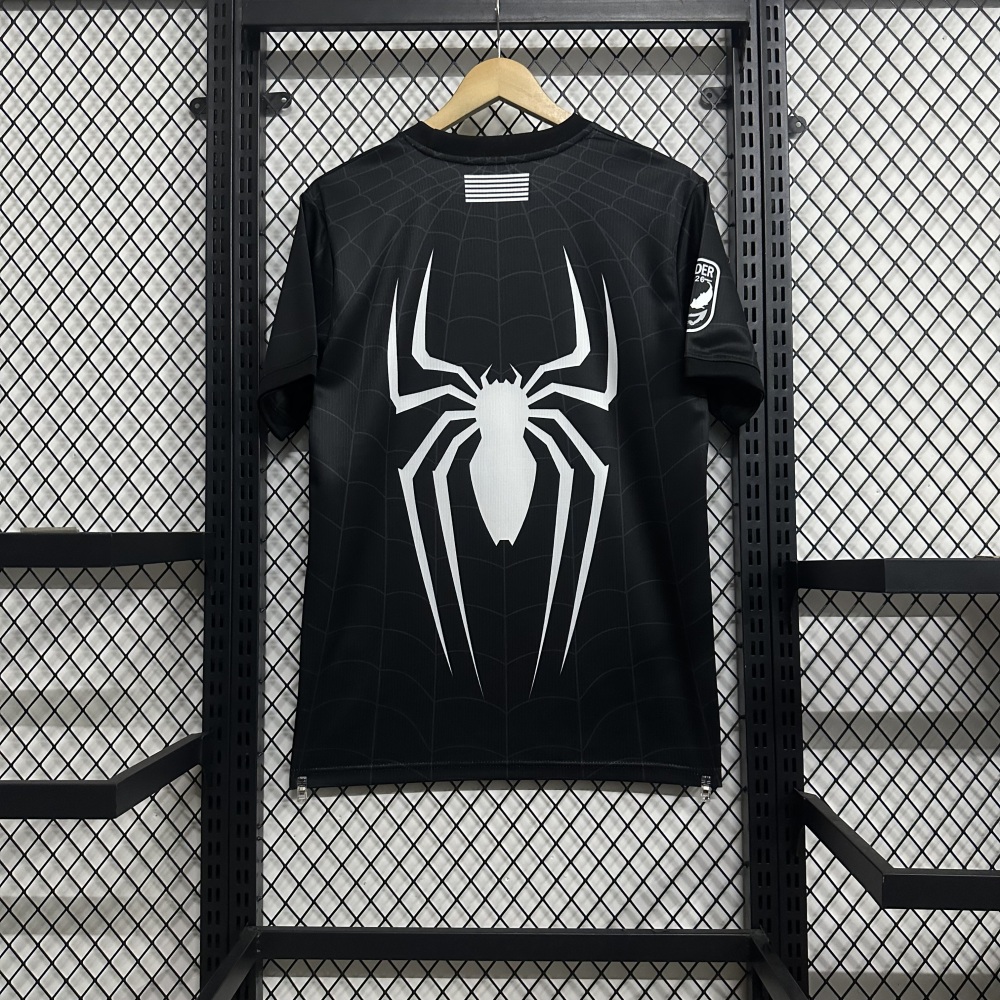 26/27 Barcelona Spider-Man-Venom Football Fans Shirt Style