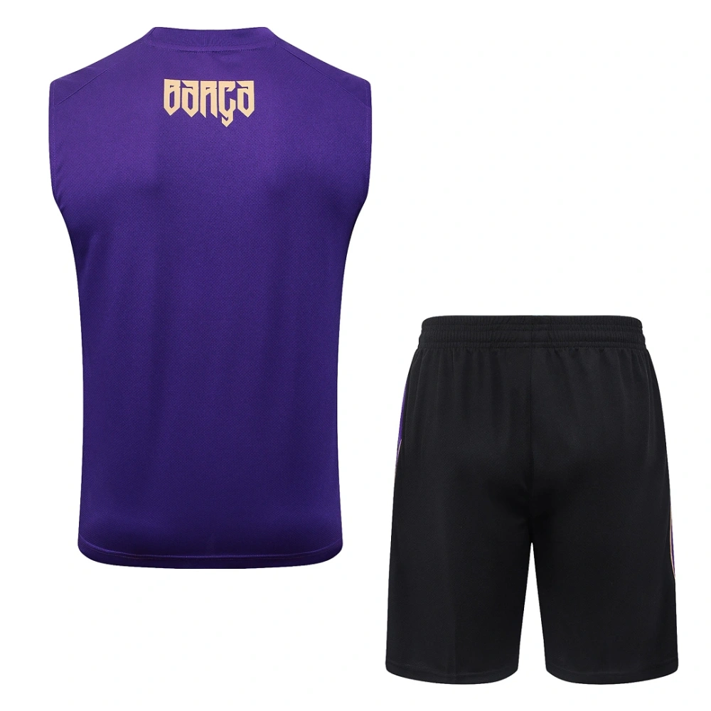 26/27 Barcelona Sleeveless Training Kits Tracksuits