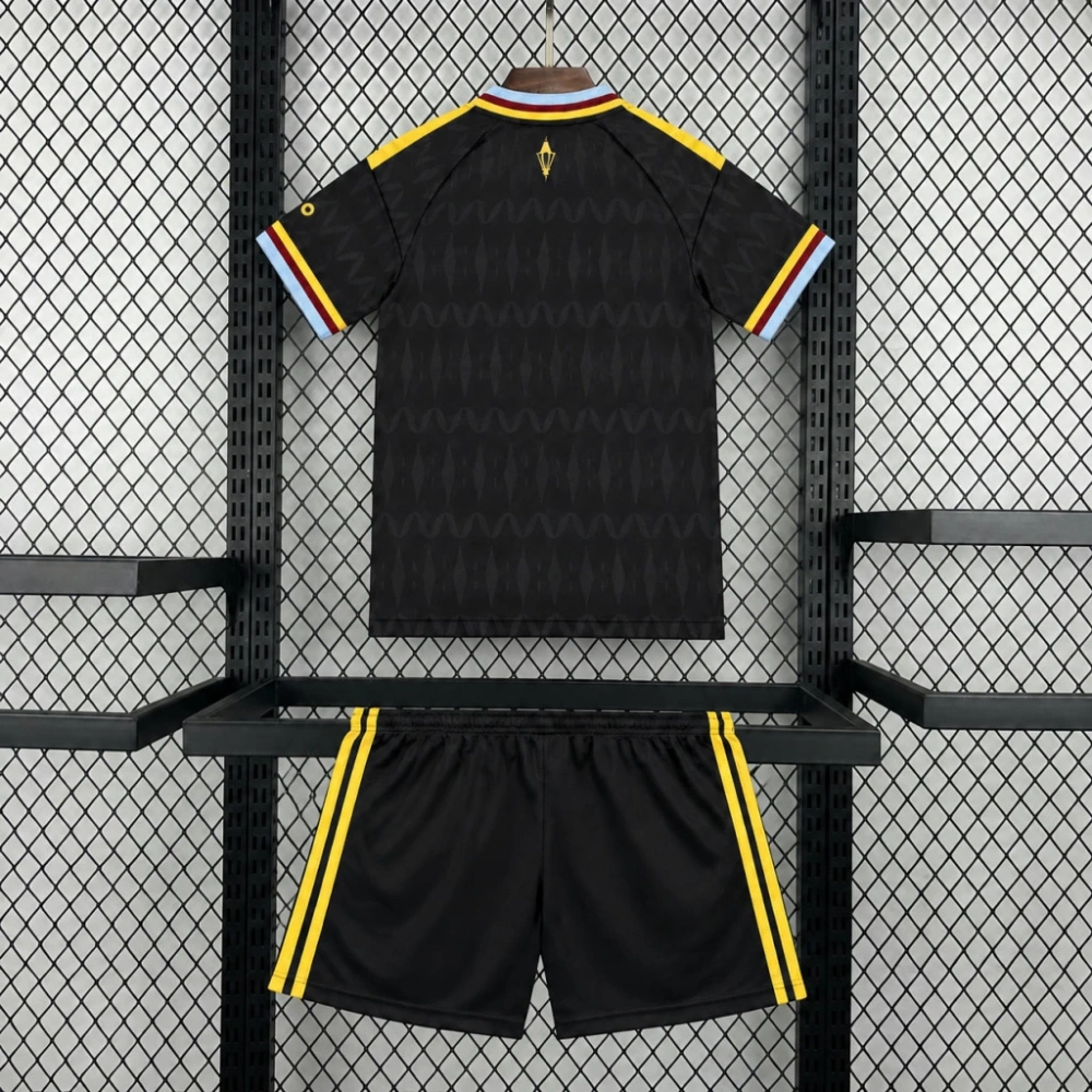 26/27 Aston Villa Away Soccer Kids Kit