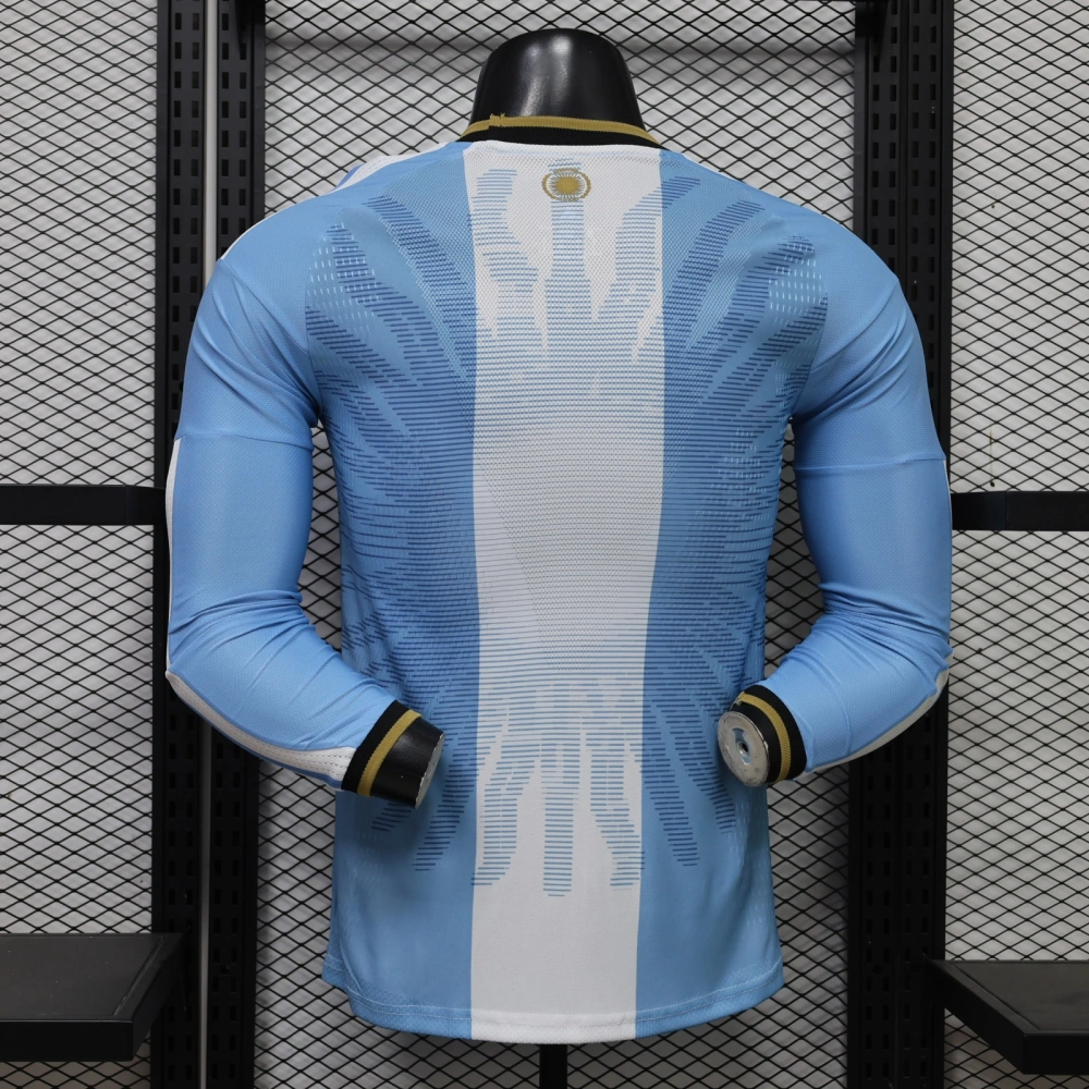 Adidas Argentina Messi Farewell Kit Player Version Long Sleeve