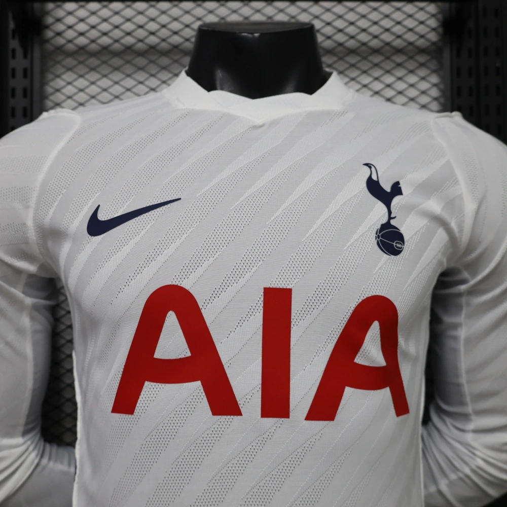 26/27 Tottenham Hotspur Home Soccer Jersey Player Version Long Sleeve