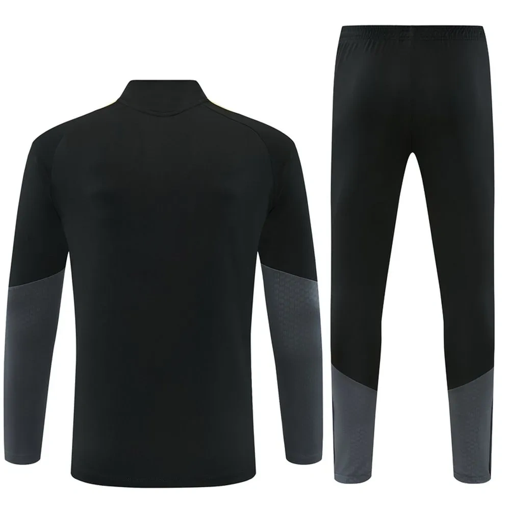 26/27 Juventus Training Kit (Jacket+Pants) Black