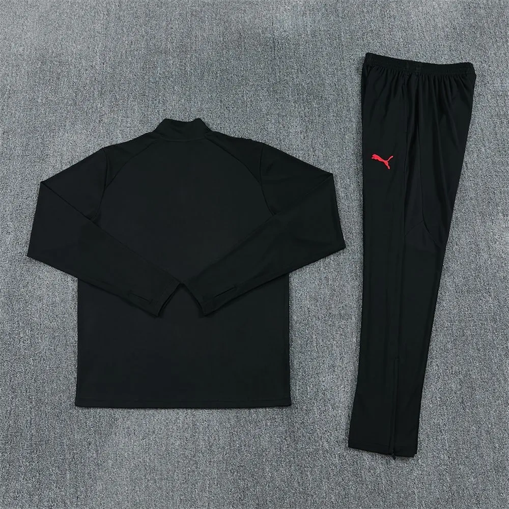26/27 AC Milan Training Tracksuit Kit(Jacket+Pants) Black