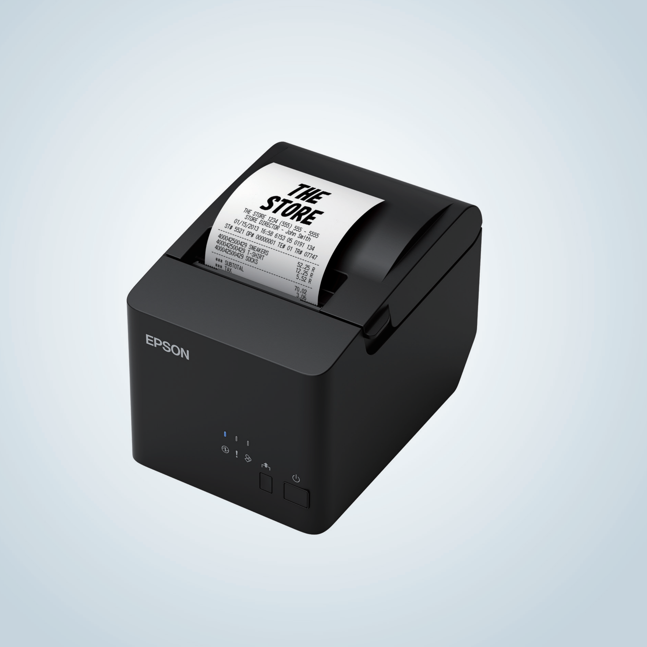 Low power consumption Epson thermal receipt printer, standby power only 0.96W energy-saving POS thermal printer