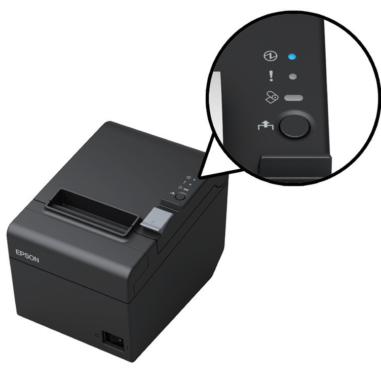 80mm thermal printer, automatic paper cutting function, supports Bluetooth and wireless network connection, suitable for kitchens and coffee shops
