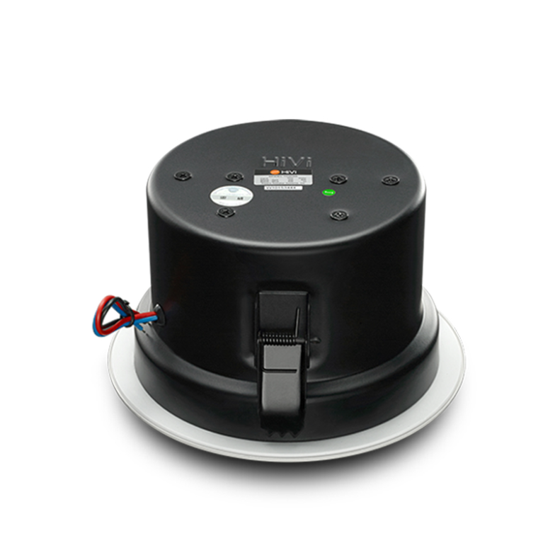 HiVi TD206A commercial PA speaker tweeter bass unit close-up high clear sound for restaurant mall broadcast
