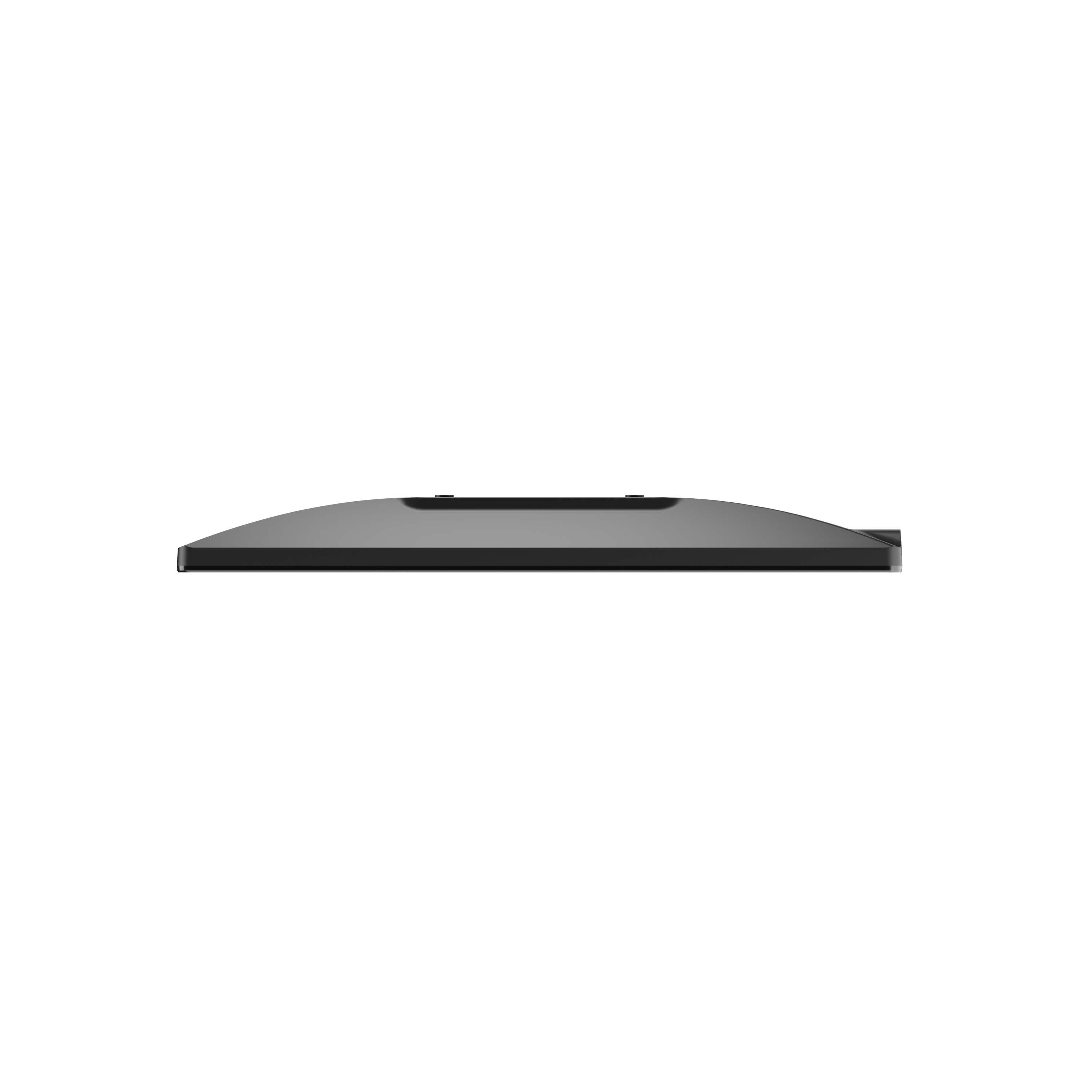 SUNMI D2s KDS restaurant kitchen terminal side view highlighting the 40mm slim sealed profile and rugged protective casing