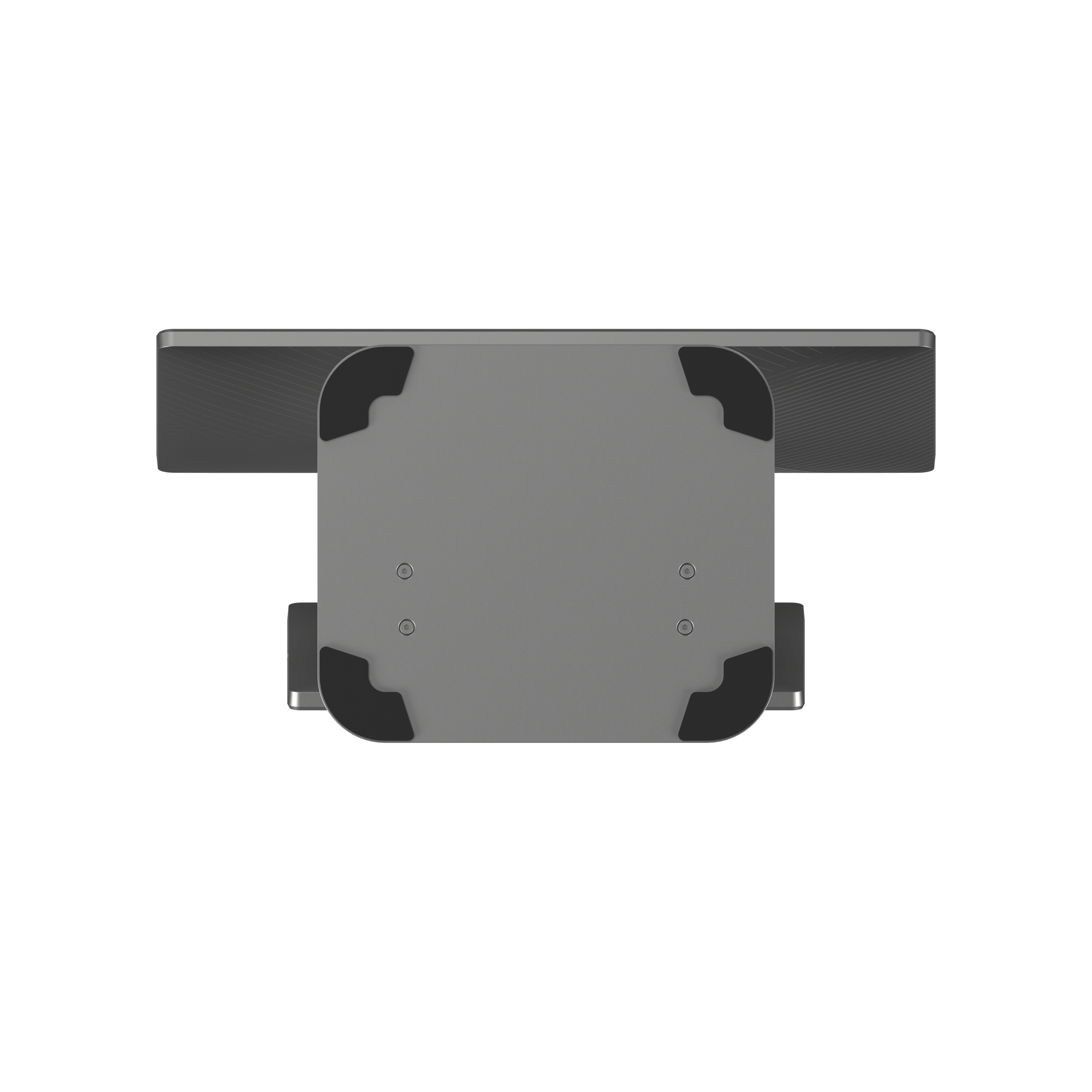 SUNMI D3 cash register base close-up highlighting hidden cable management for a tidy premium counter setup