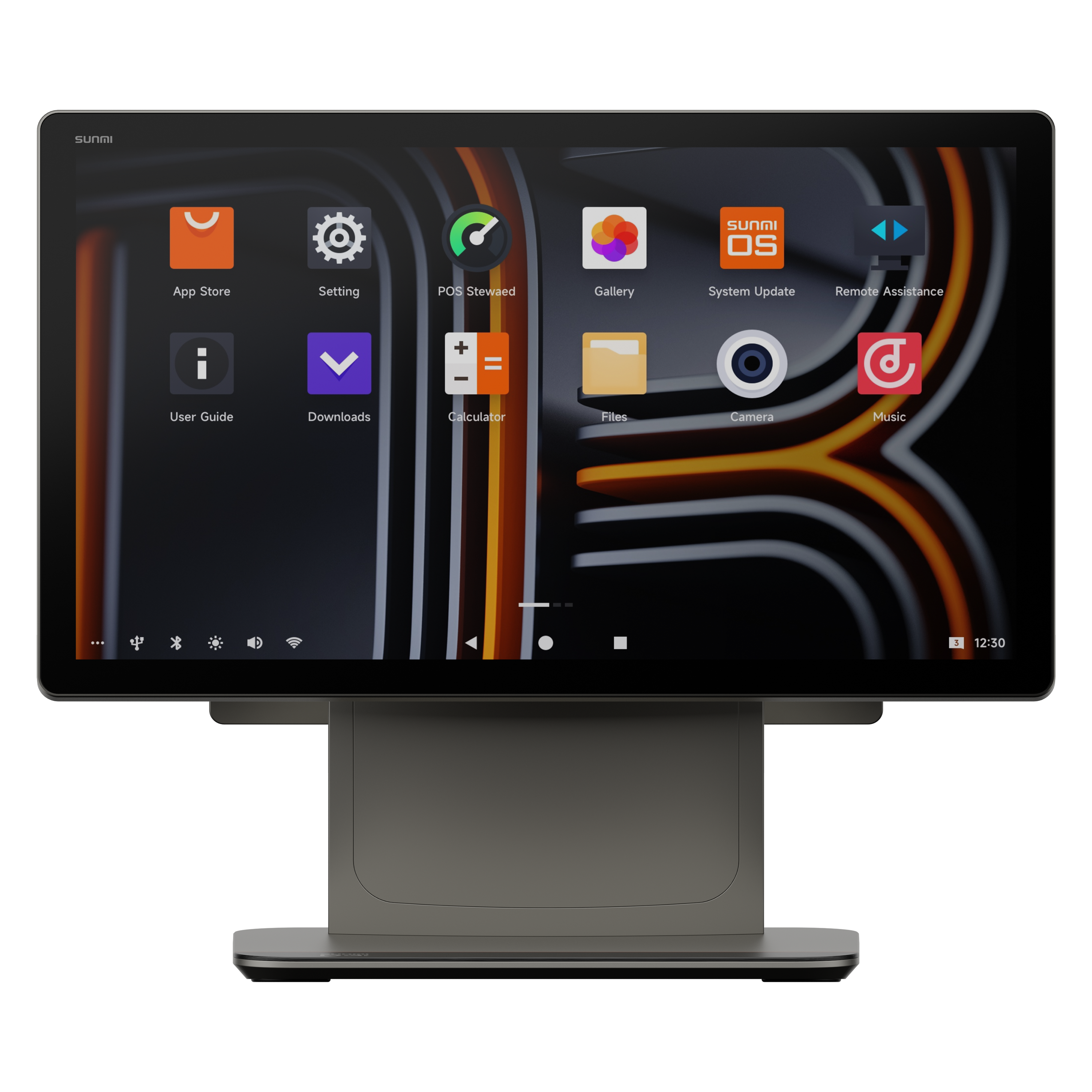 SUNMI D3 PRO Android Desktop POS Terminal Front View