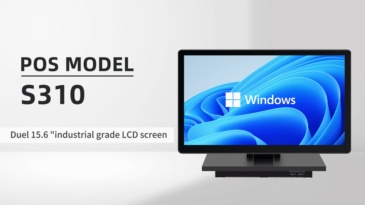 S310 15.6-Inch Windows Touch Screen POS Terminal with Optional Dual Display