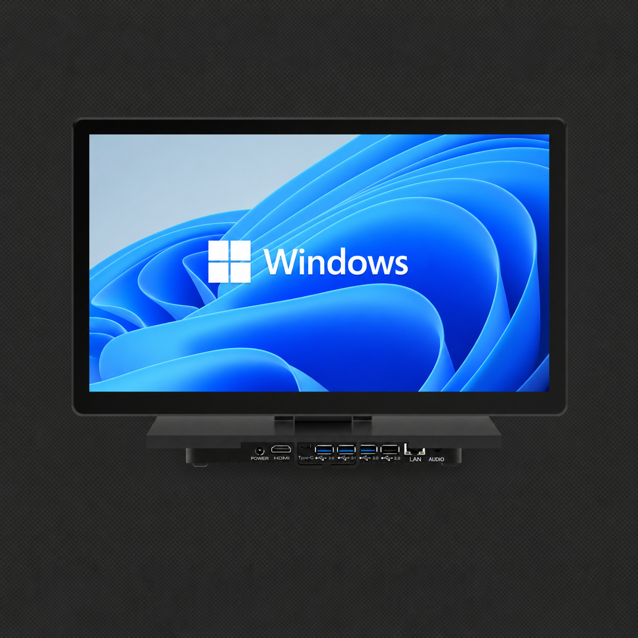 S310 15.6-inch Windows touch screen POS terminal front view