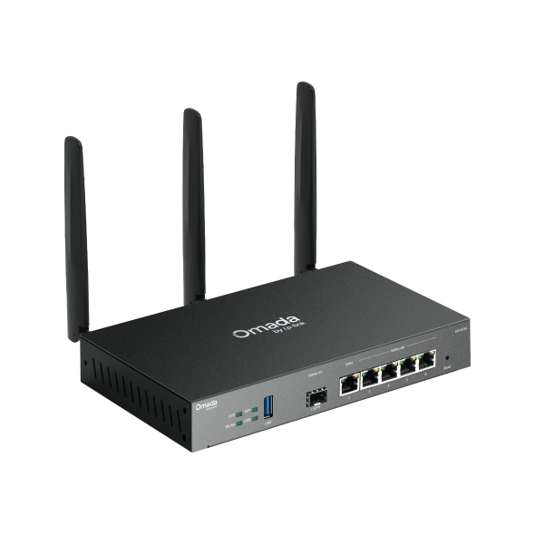 TP-Link Omada ER706W Business Wi-Fi 6 VPN Router Side View