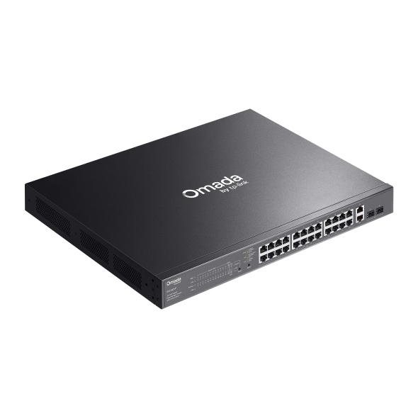 TP-Link Omada ES228GMP Rackmount Gigabit PoE+ Business Switch