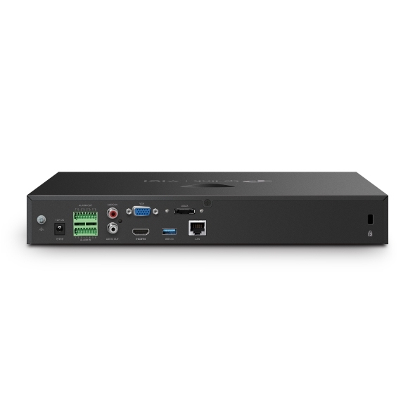 TP-Link VIGI NVR2016H V2 CCTV Network Video Recorder Rear Interface and Connectivity