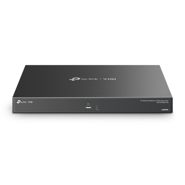 TP-Link VIGI NVR4016H 16 Channel 4K Network Video Recorder Front View