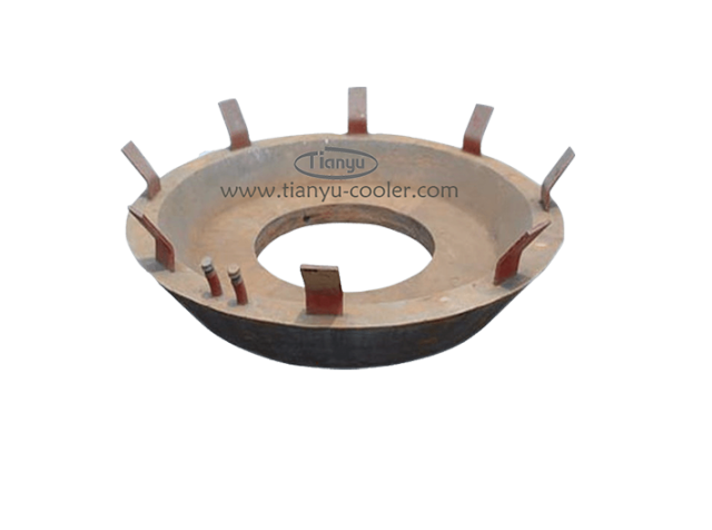 BOF component-Casting of lip ring