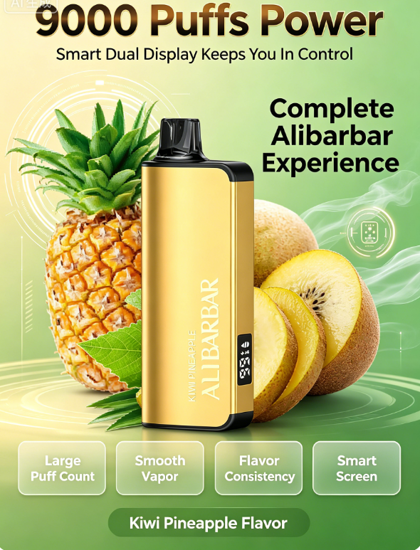 Alibarbar 9000 Puffs Disposable Vape