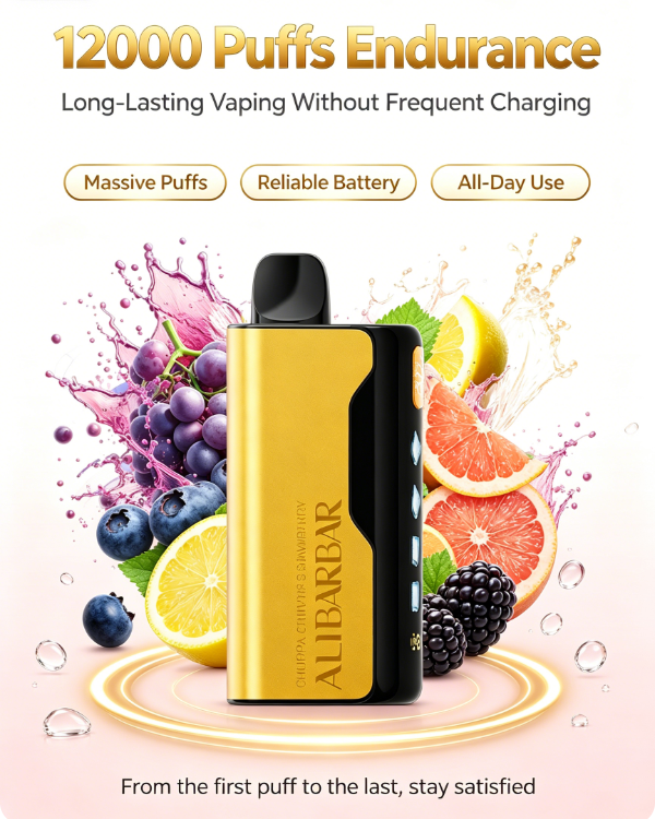 Alibarbar 12000 Puffs Disposable Vape
