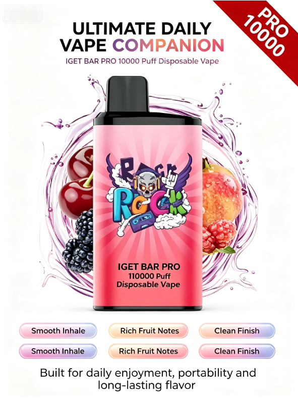 IGET BAR PRO 10000-Puff Disposable Vape
