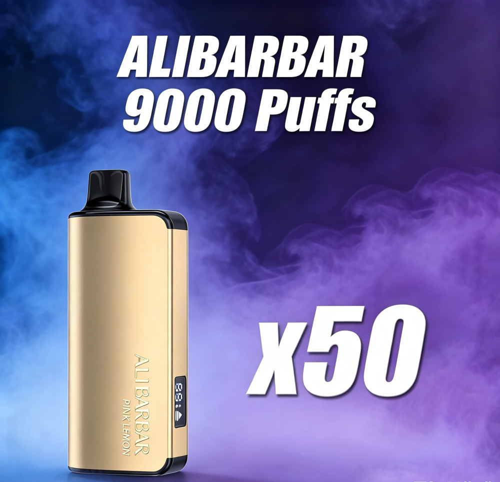 Wholesale and Distribution Exclusive Local Stock FastAUs Shipping Alibarbar Ingot 9000Puffs DisposableVape