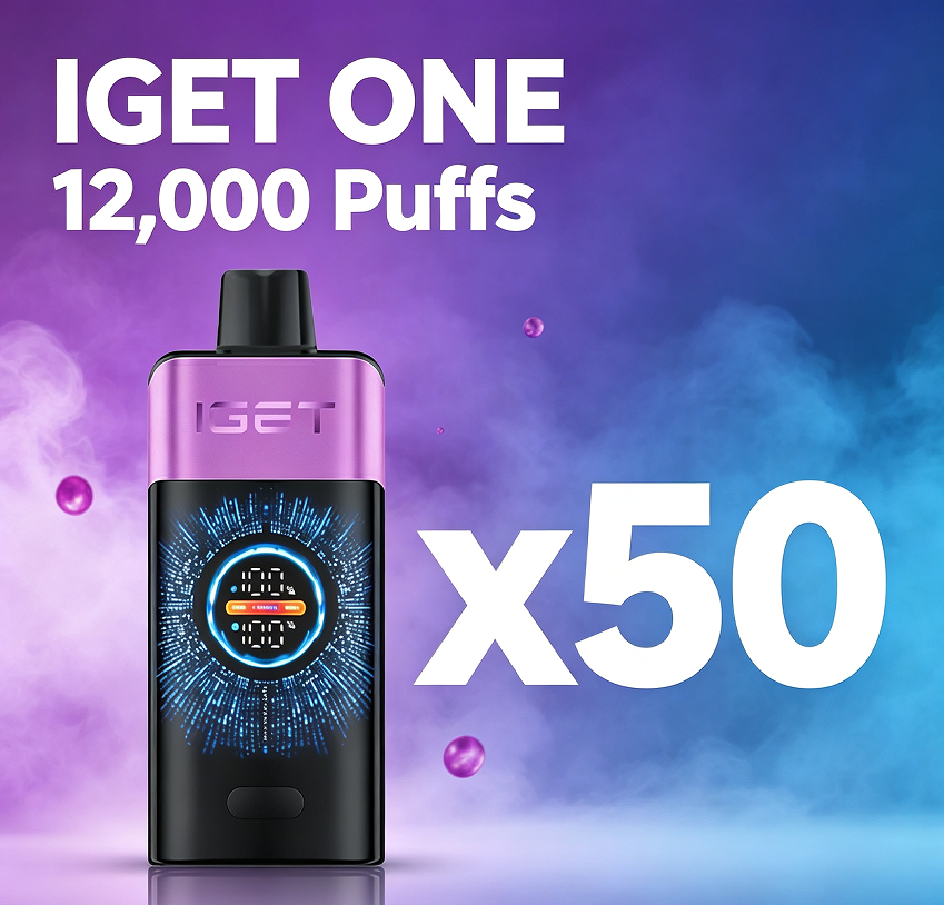 Wholesale and Distribution Exclusive Local Stock FastAUS Shipping New product IGET ONE 12.000 Puffs