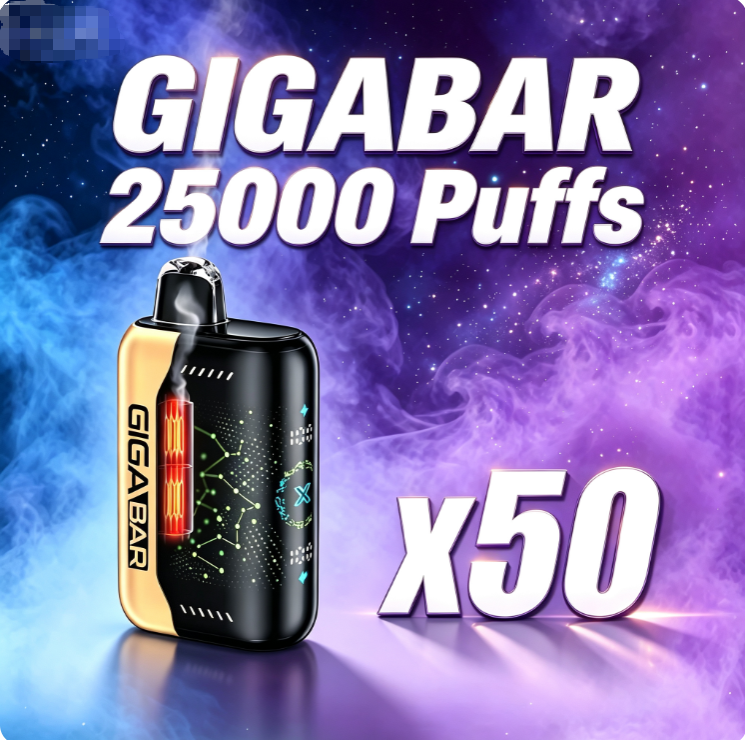 GIGA BAR Model 25000 Dual-Mode High Cloud Disposable Vape