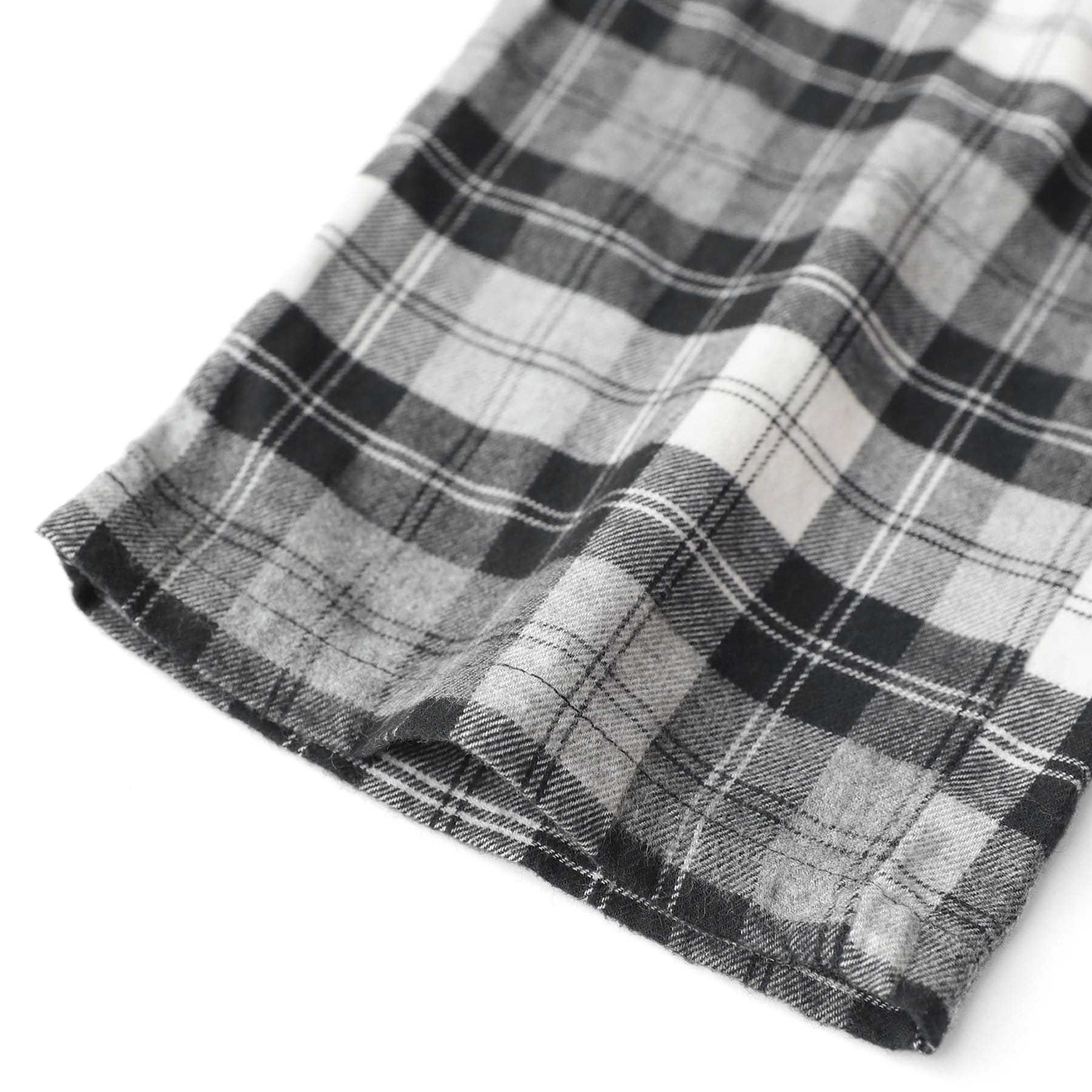Cotton Flannel Pajama Plaid Sleep & Lounge Pants, PJ Bottoms With Pockets And Button Fly #3013