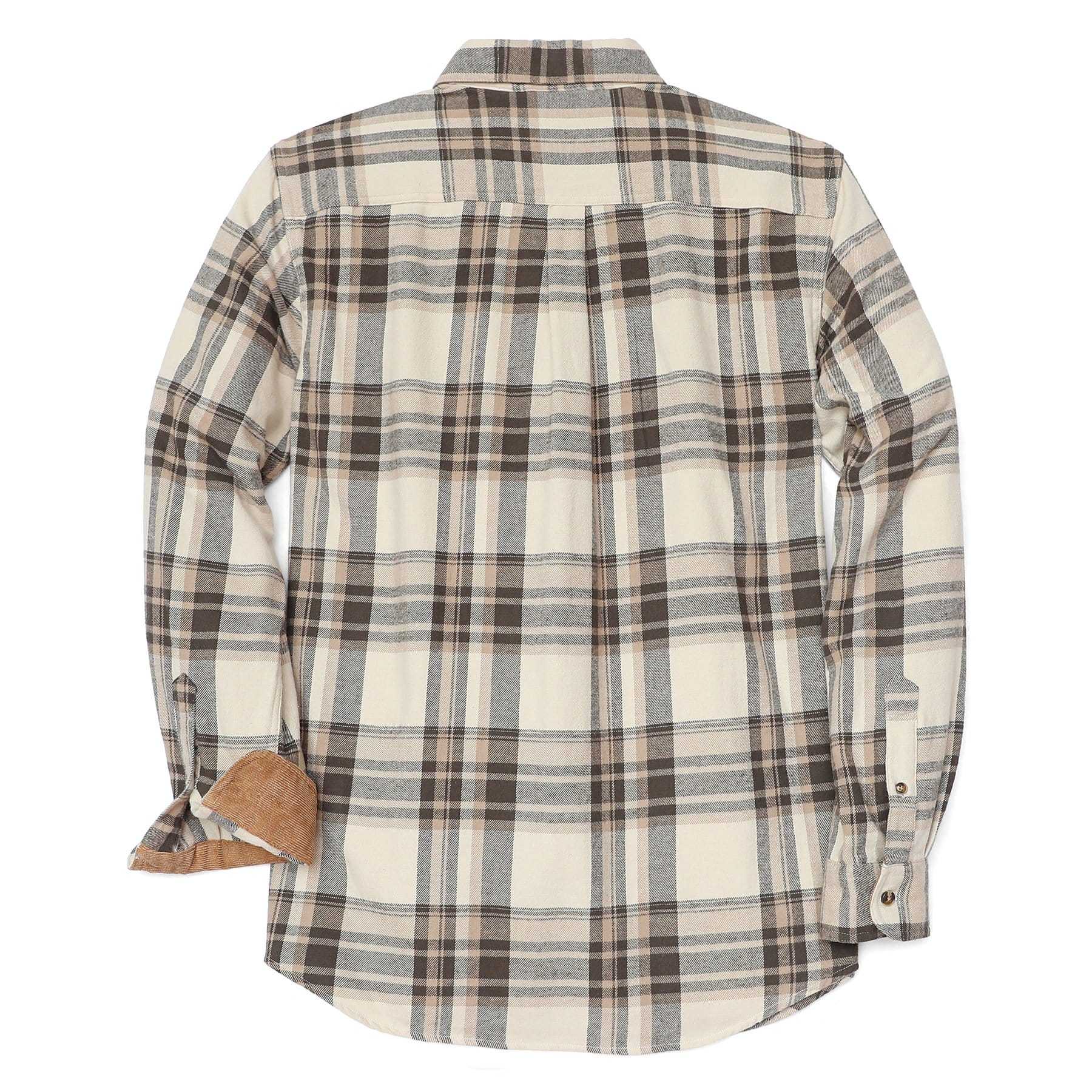 6oz Mens Midweight Flannel Shirts Long Sleeve Casual#1004 Tall size in stock now!