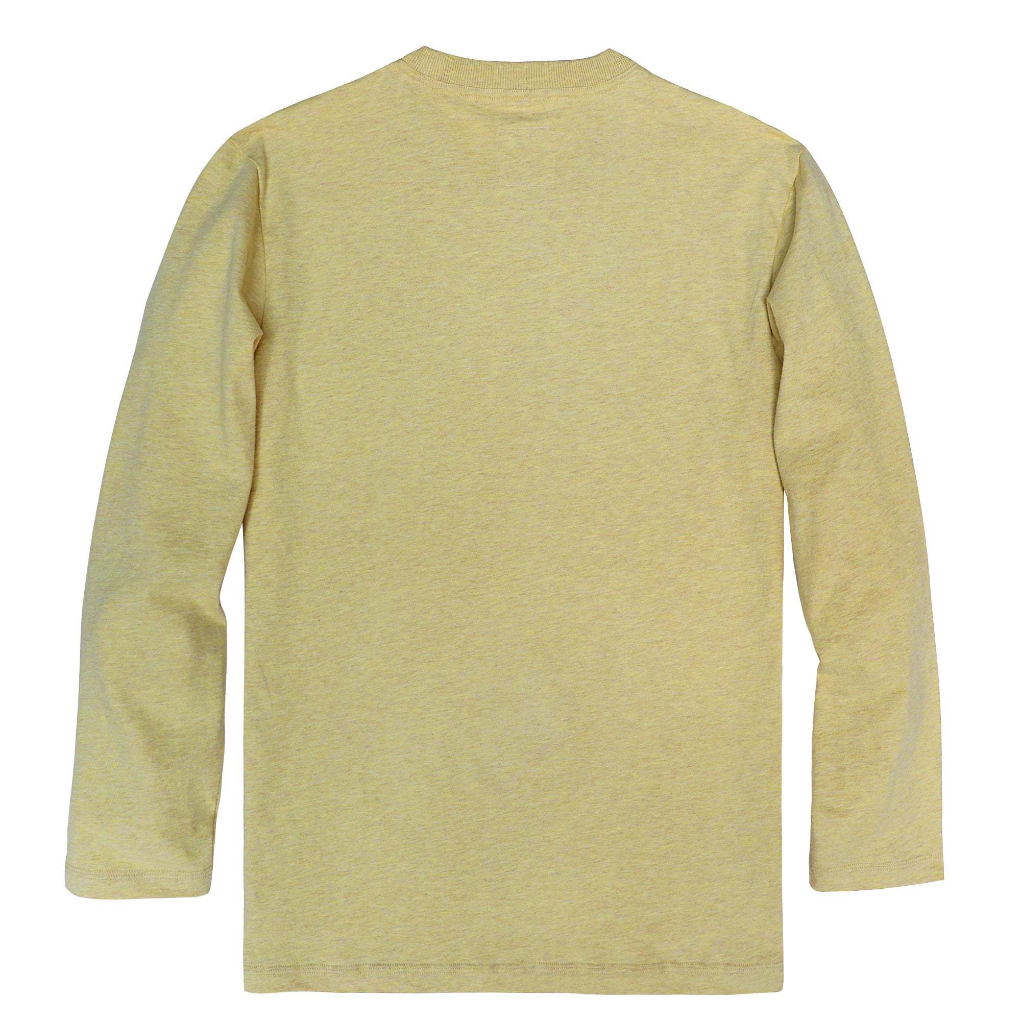 Dubinik? Men's Long Sleeve T-Shirts 100% Cotton Heightwight Workwear with Pocket#31204