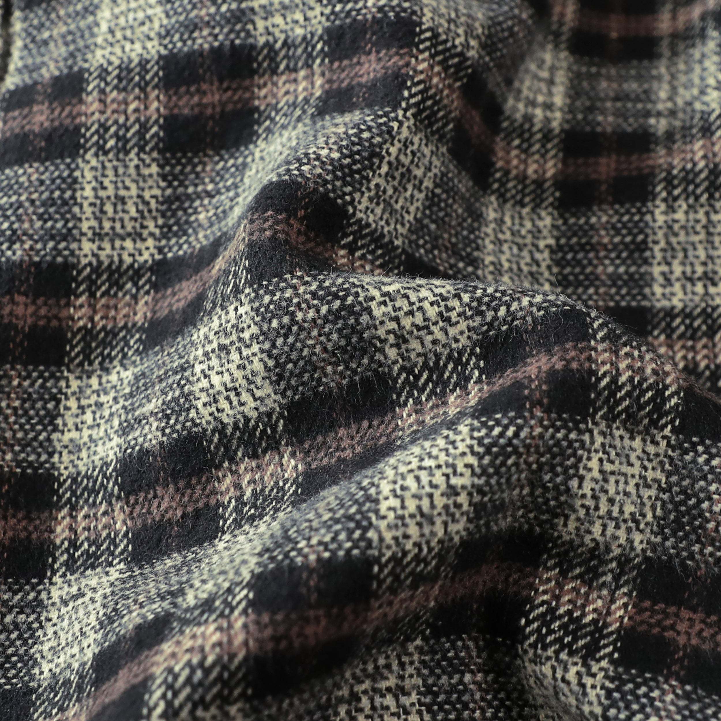 Dubinik? 10.8oz Ultra Heavyweight Flannel Shirt for Men Long Sleeve Casual Button Down Soft Pure Cotton Plaid Warm Suede Cuffs#0082015