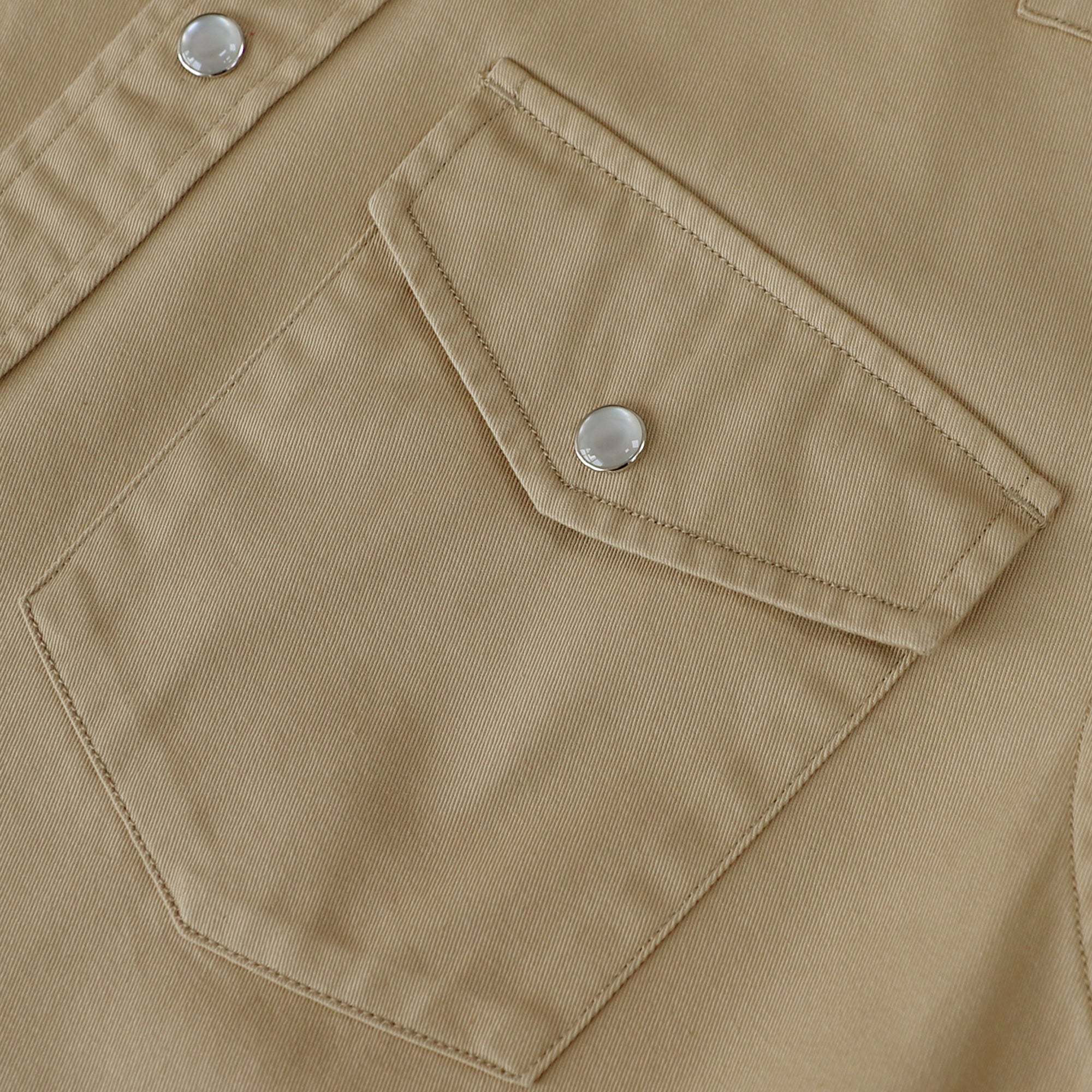 Dubinik? 7.2oz Men's Western Cowboy Pearl Snap Long Sleeve Work Shirt#10605