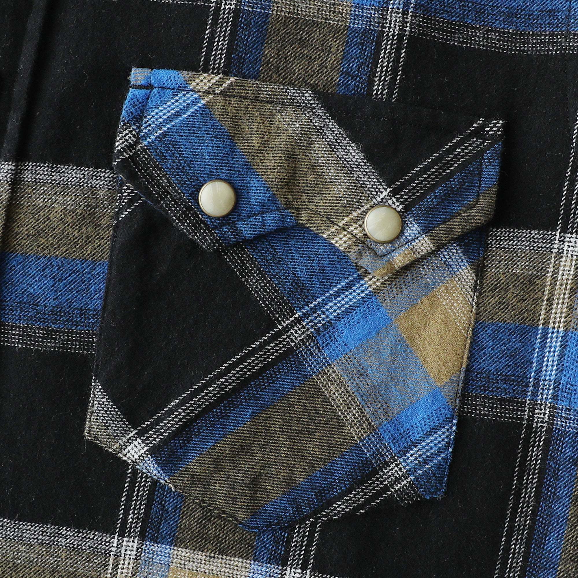 Dubinik? 6.3oz Flannel Shirt for Men Long Sleeve Casual Cozy Snap Button Western Plaid Shirts Soft Pure Cotton#37002