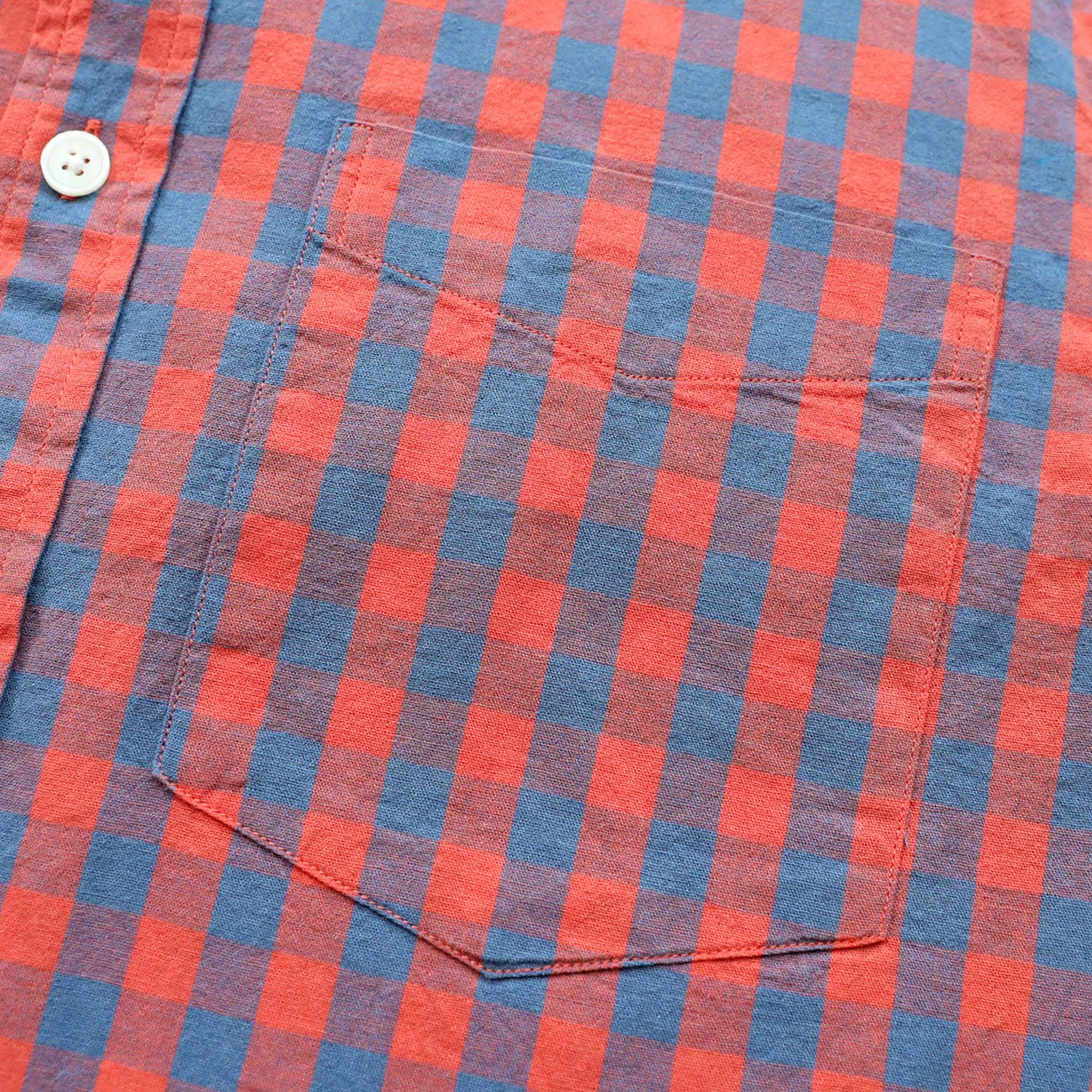 Men's casual short-sleeved cotton shirt #0028