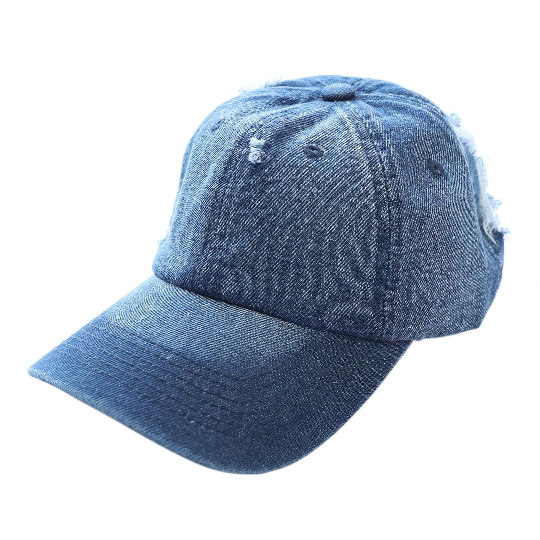 Cotton denim baseball cap #2309