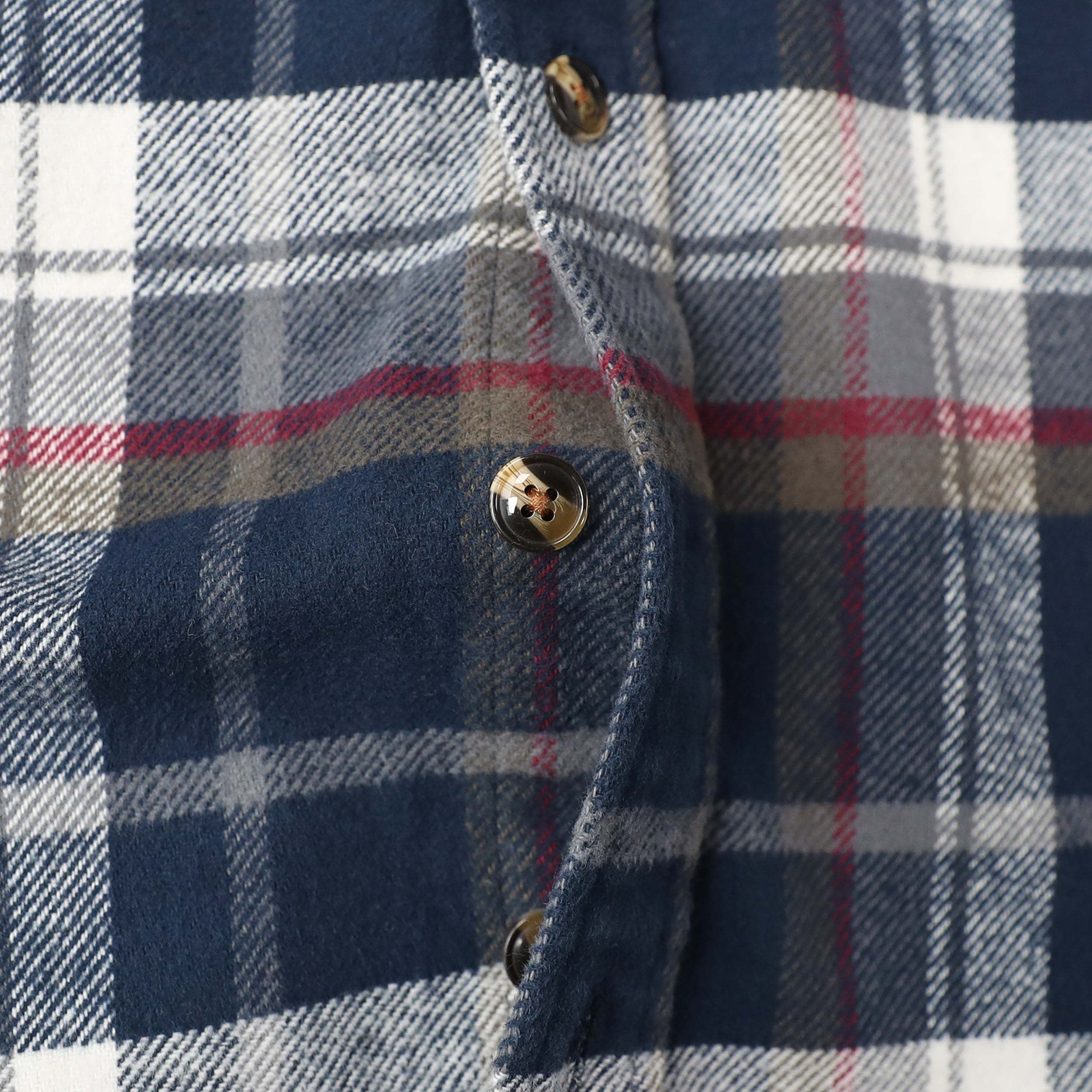 Dubinik? 10.8oz Ultra Heavyweight Flannel Shirt for Men Long Sleeve Casual Button Down Soft Pure Cotton Plaid Warm Suede Cuffs#0082004
