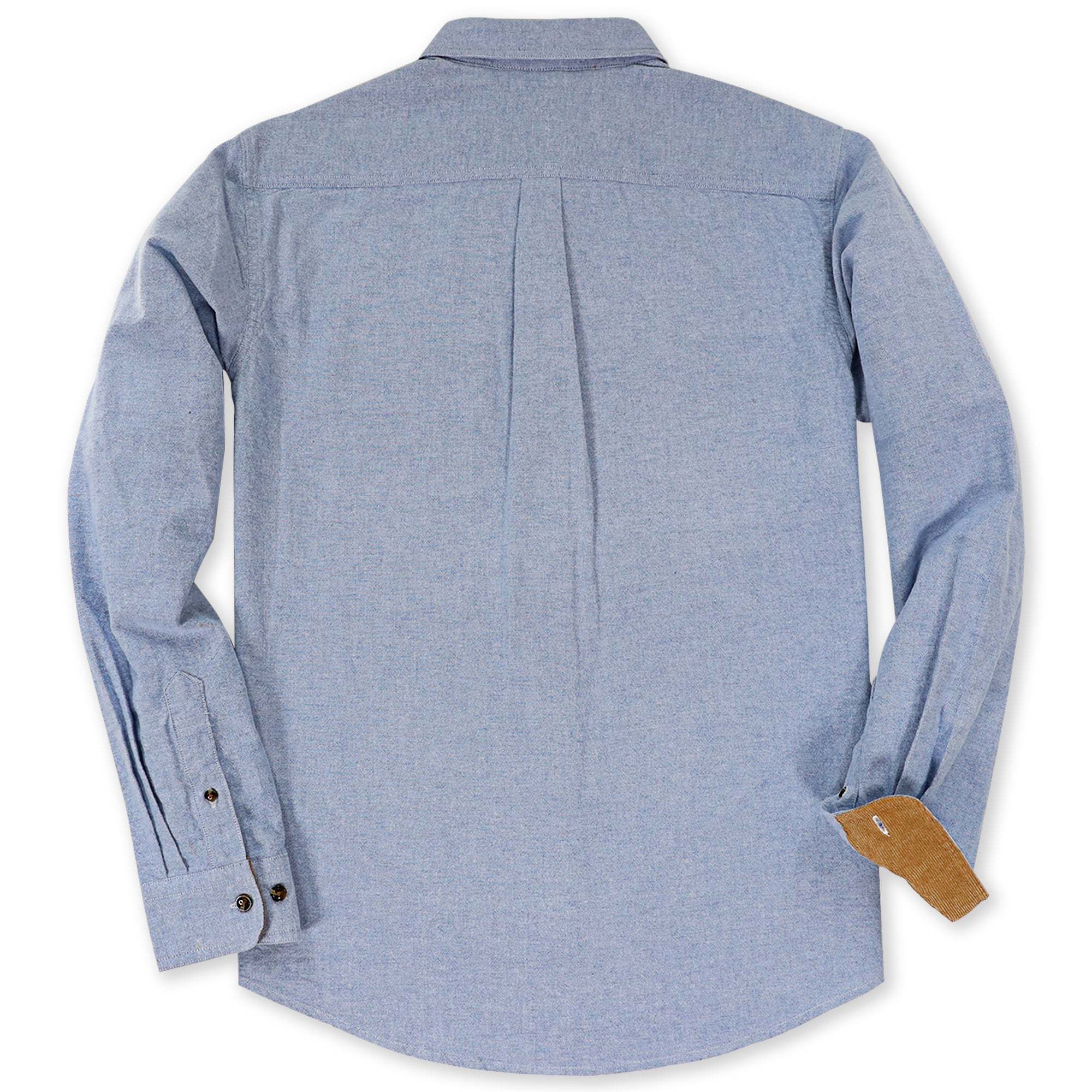6oz Mens Midweight Sky blue Solid Flannel Shirts Long Sleeve Casual Button Down Brushed 100% Cotton Shirt#1022