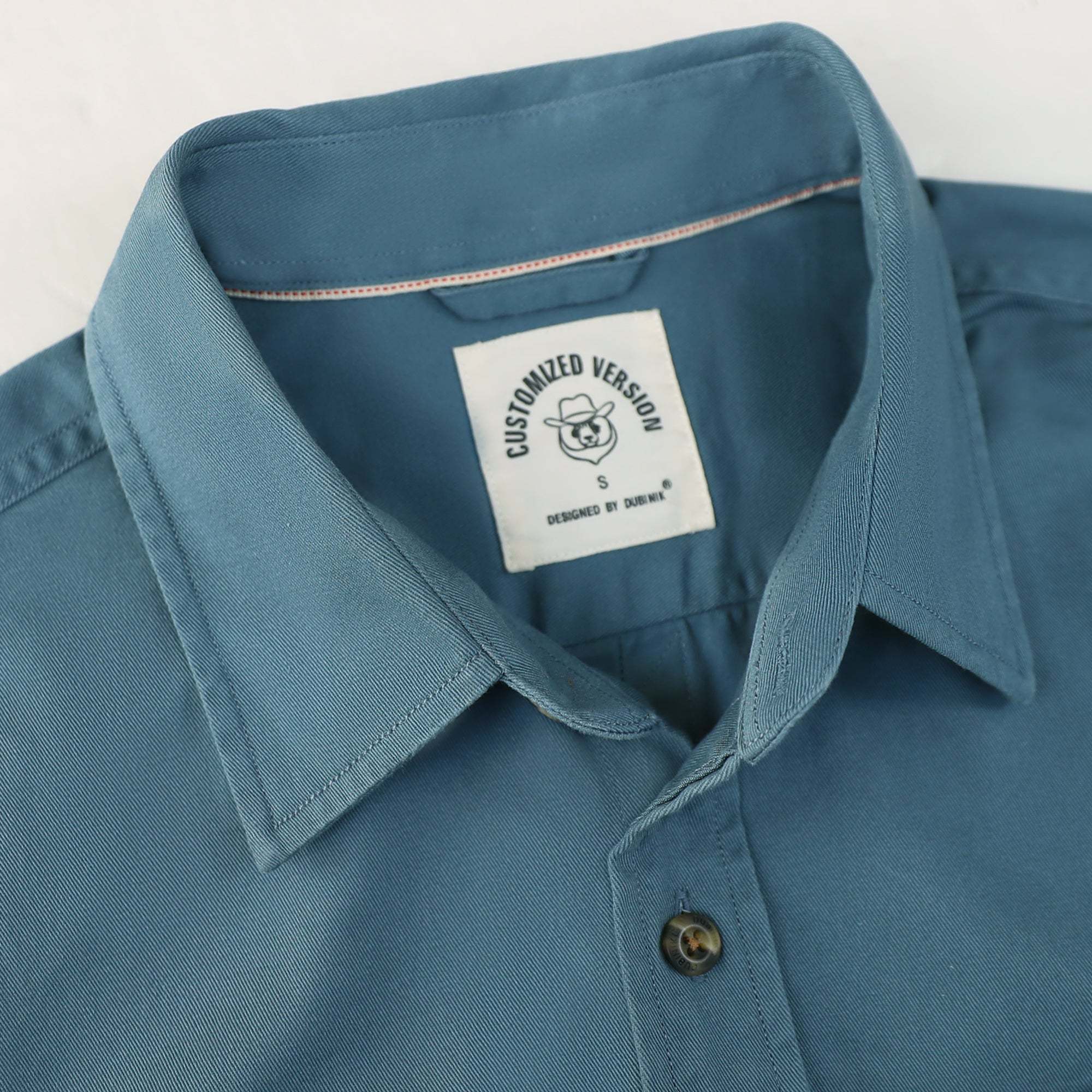 Dubinik? Men’s Short Sleeve Button Down Work Shirt – 2 Pocket Cotton Casual#10707