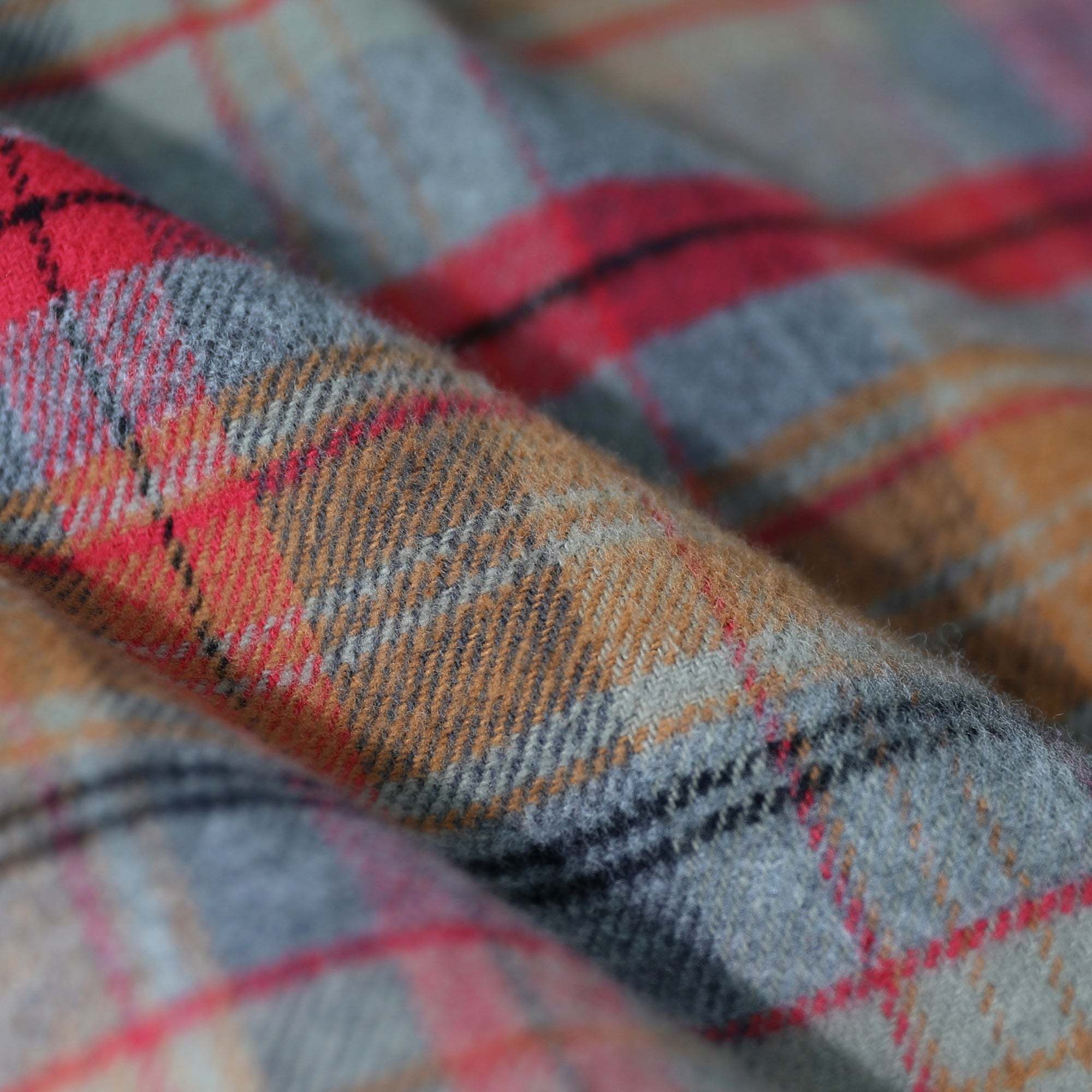 Dubinik? 10.8oz Men's Flannel Shacket Plaid Jacket with Warm Lining Button Up#38402