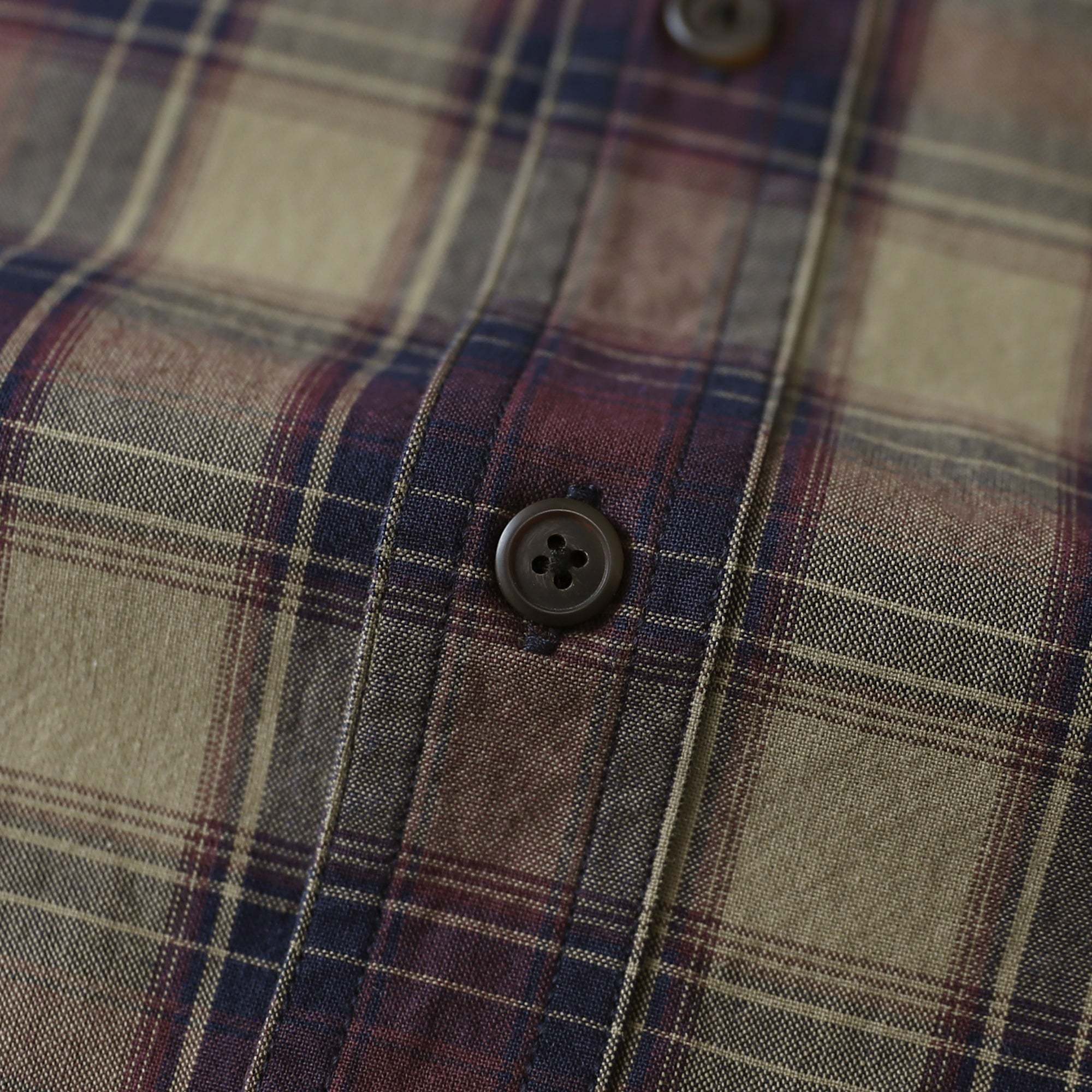 Dubinik? 4.6oz Mens Lightweight Pure Cotton Long Sleeve Button Down Plaid Shirt#10188