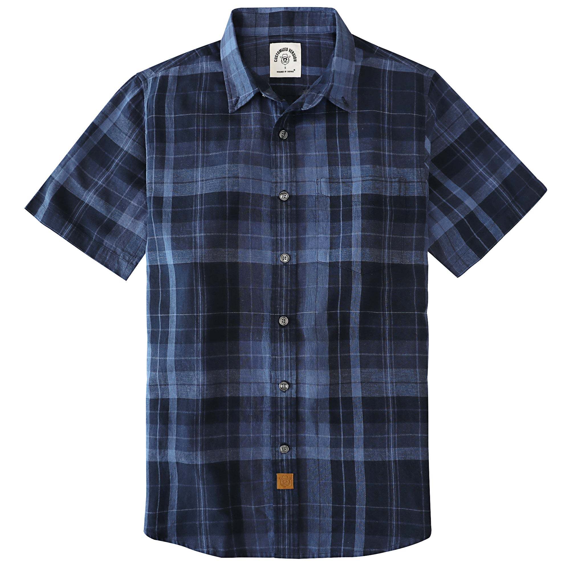 Dubinik? Mens Short Sleeve Button Down Shirts Summer Vintage Short Sleeve Button Down Men Lightweight Men's Casual Shirts#51043