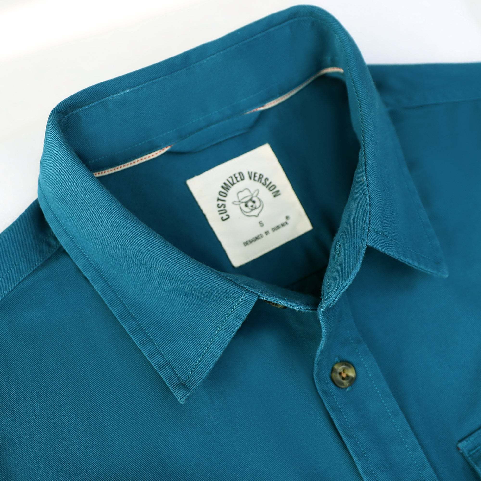 Dubinik? Men’s Short Sleeve Button Down Work Shirt – 2 Pocket Cotton Casual#10711
